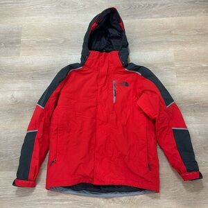 The North Face Red and Black Jacket
